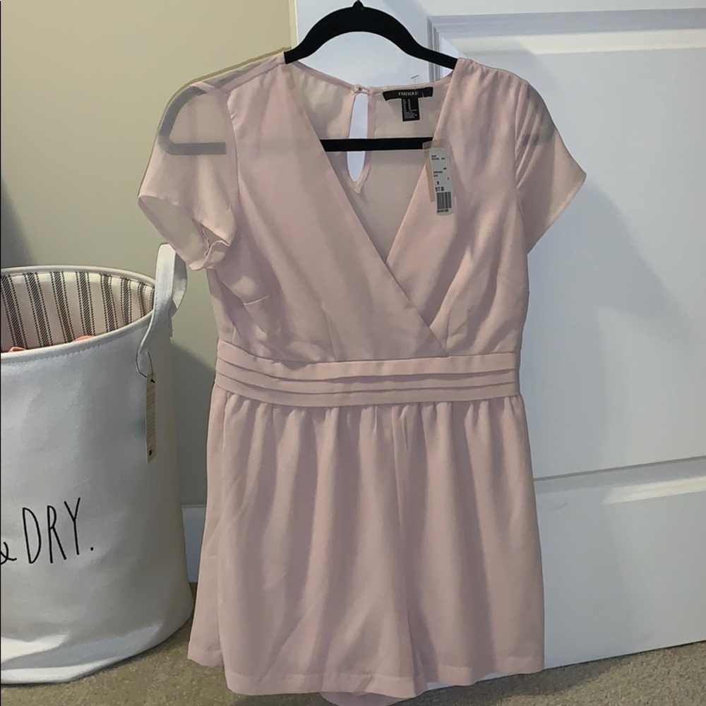 Forever 21 Light Blush Romper